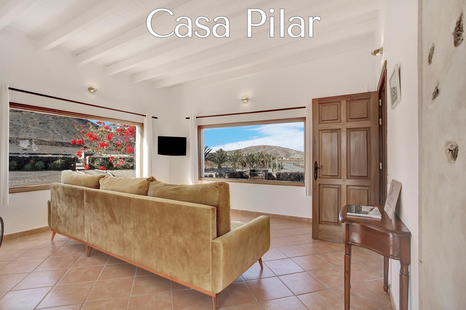 Casa Pilar, Aurora Y Tarabilla En Finca Ecologica Teguitar Екстериор снимка